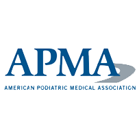 American Podiatric Medical Association logo.