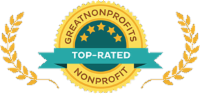 Great Nonprofits Top-Rated badge.