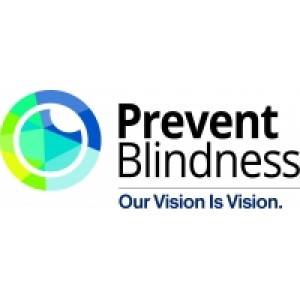 Prevent Blindness logo.