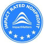 Impact Rated Nonprofit badge in blue and white.