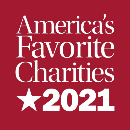 America's Favorite Charities 2021 logo.