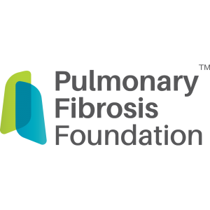 Pulmonary Fibrosis Foundation logo.