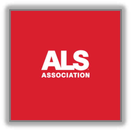 Red square logo with white text reading ‘ALS Association.