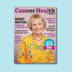 Cancer Health 2026 magazine cover.